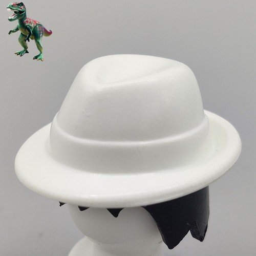 Playmobil white felt hat - ,