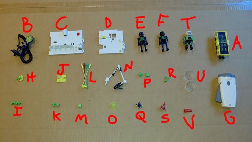 Playmobil top agents - playmobil, robo