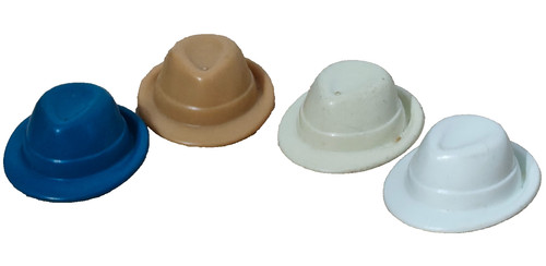 Playmobil gangster hats - x4,