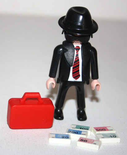 Playmobil 3162 mann gangster - playmobil,